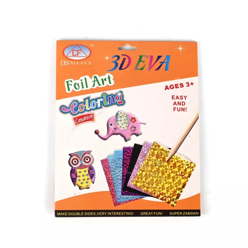 Dolanan Seni Foil 3D EVA