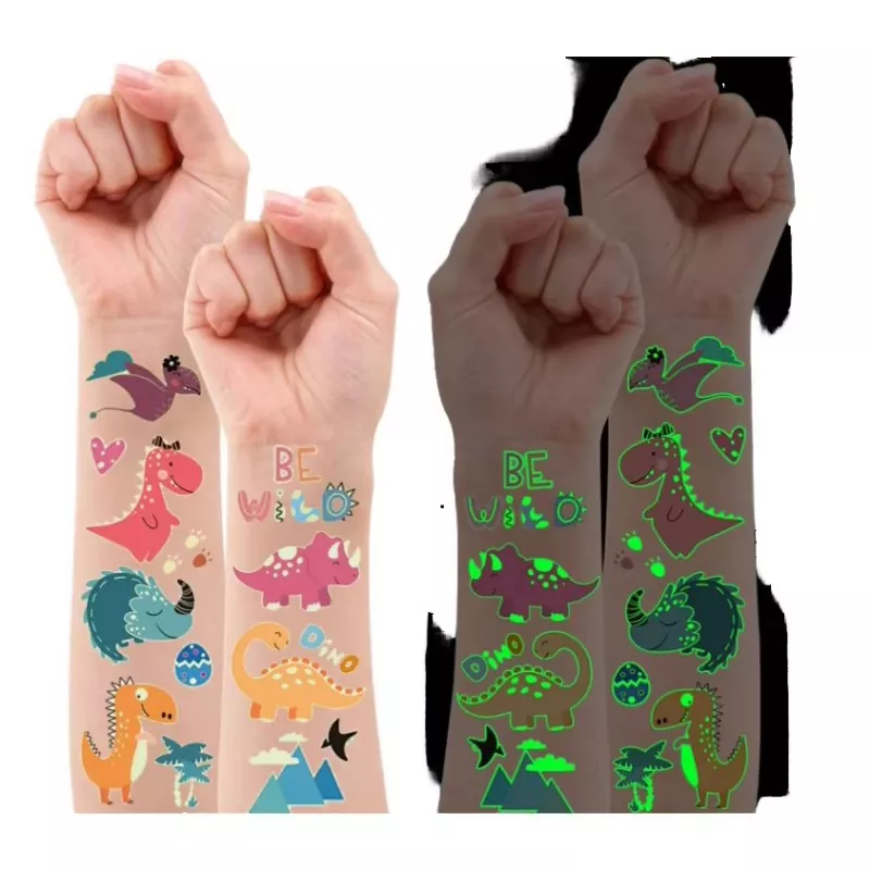 Stiker Tato Glow-in-the-Dark