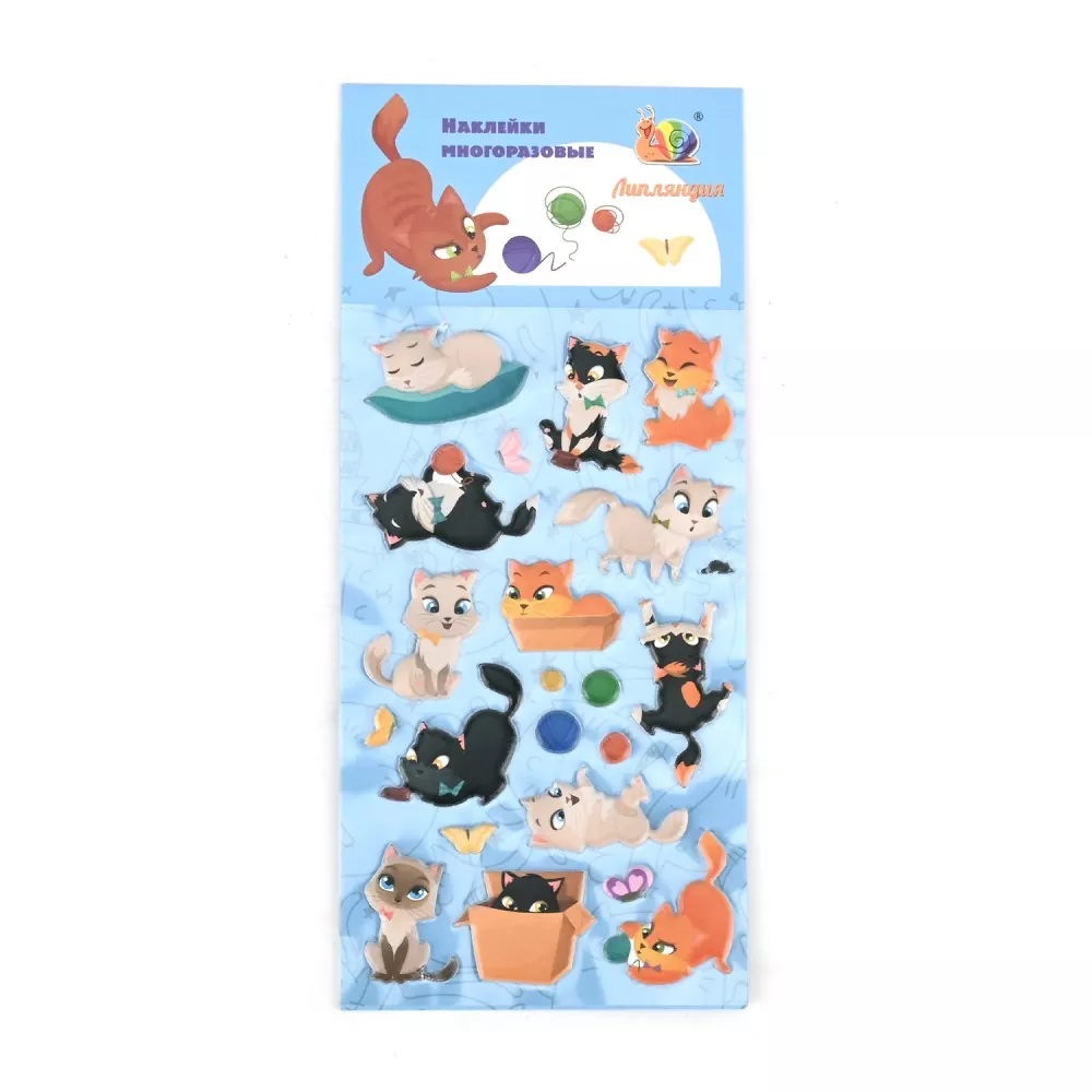 Stiker Puffy Kulit PU Faux karo Spons Back